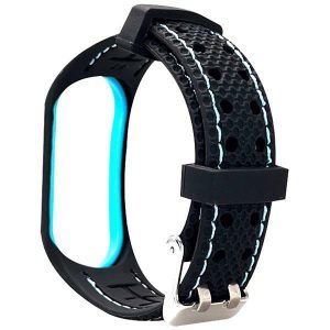 Beline pasek Sport Mi Band 3/4 czarno-niebieski negru/albastru