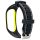 Beline pasek Sport Mi Band 6/5 czarno-limonkowy negru/lime