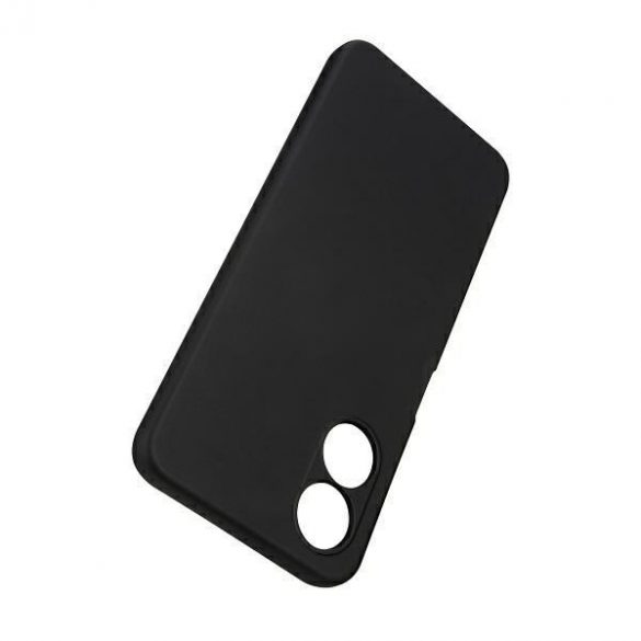 Beline Etui Silicon Oppo A17 czarny/negru