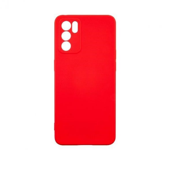 Beline Etui Silicon Oppo Reno 6 5G czerwony /red