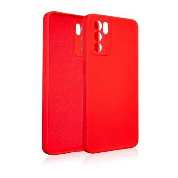 Beline Etui Silicon Oppo Reno 6 5G czerwony /red