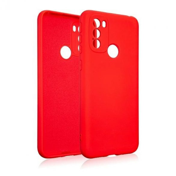 Beline Husă Silicone Motorola Moto G31 roșu/red