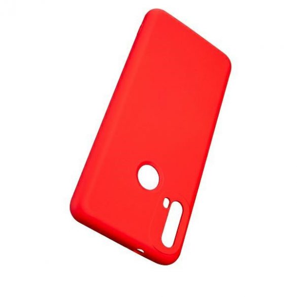 Beline Husă Silicone Motorola Moto E20 roșu/red