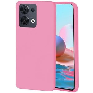 Beline Etui Candy Oppo Reno 8 jasnoróżowy/roz deschis