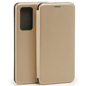 Beline Husă Husă tip carte Magnetic Oppo Reno6 Pro gold/gold