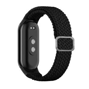 Beline curea Mi Band 8 Textile negru / negru