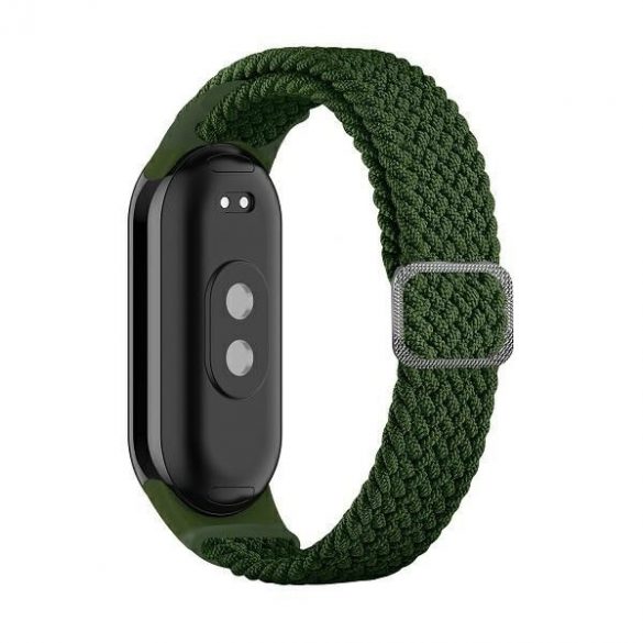 Beline pasek Mi Band 8 Textil zielony/verde