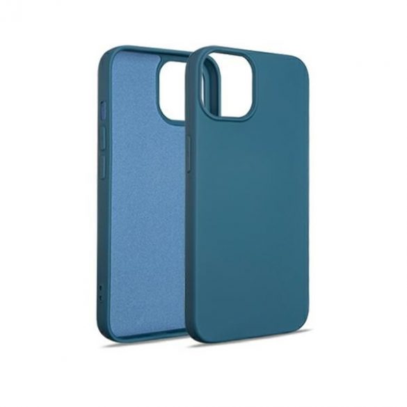 Beline Etui Silicon iPhone 15 / 14 / 13 6.1" niebieski/albastru