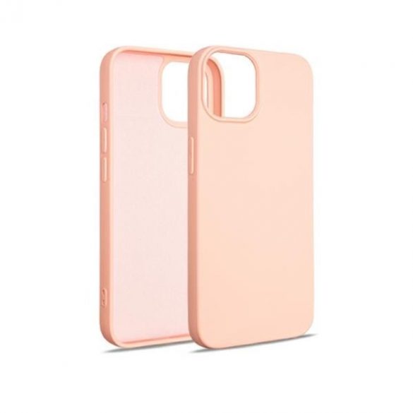 Beline Husă Silicone iPhone 15 / 14 / 13 6.1" rose gold/rose gold