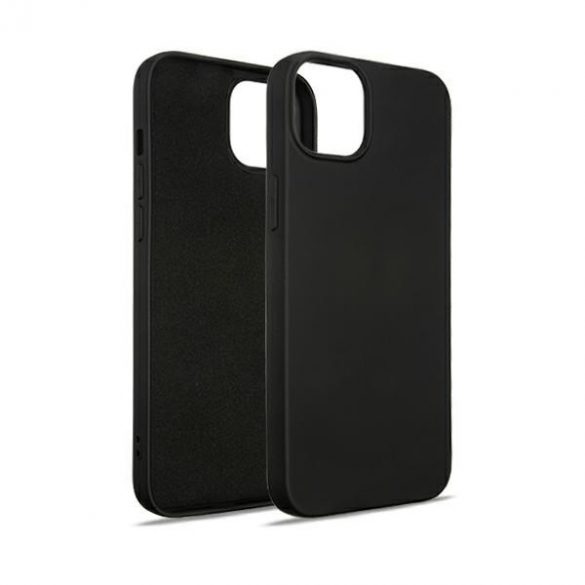 Beline Etui Silicon iPhone 15 Plus / 14 Plus 6.7" czarny/negru