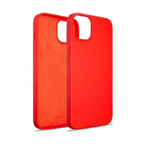 Beline Etui Silicon iPhone 15 Plus / 14 Plus 6.7" czerwony/red