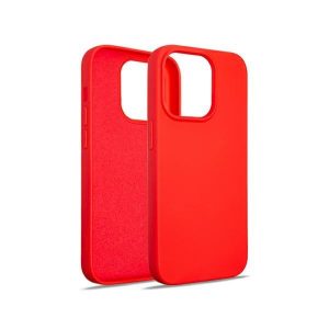 Beline Etui Silicon iPhone 15 Pro 6,1 cerwony/red"