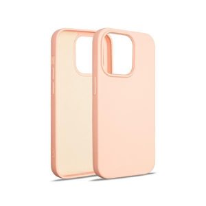 Beline Etui Silicon iPhone 15 Pro 6,1 różowo-złoty/rose gold"