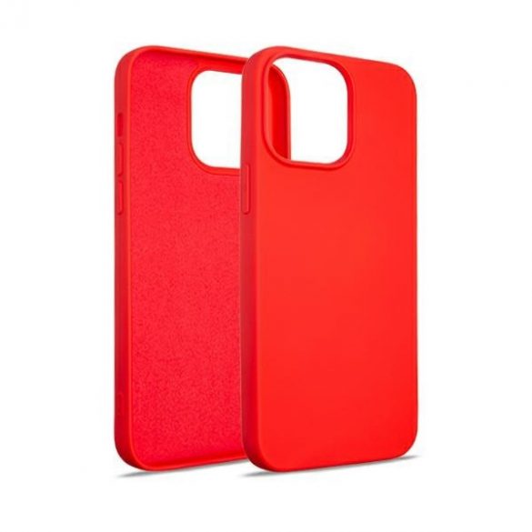 Beline Etui Silicon iPhone 15 Pro Max 6,7 cerwony/red"