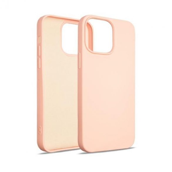 Beline Etui Silicon iPhone 15 Pro Max 6,7 różowo-złoty/rose gold"