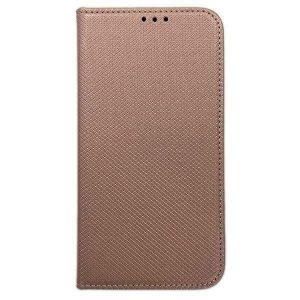 Cartea Etui Smart Magnet iPhone 15 / 14 / 13 6.1" różowo złoty/rose gold