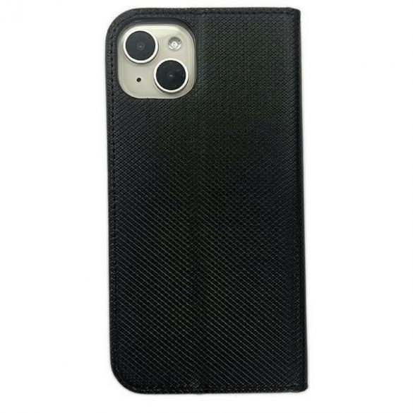 Cartea Etui Smart Magnet iPhone 15 Pro 6.1 czarny/negru"