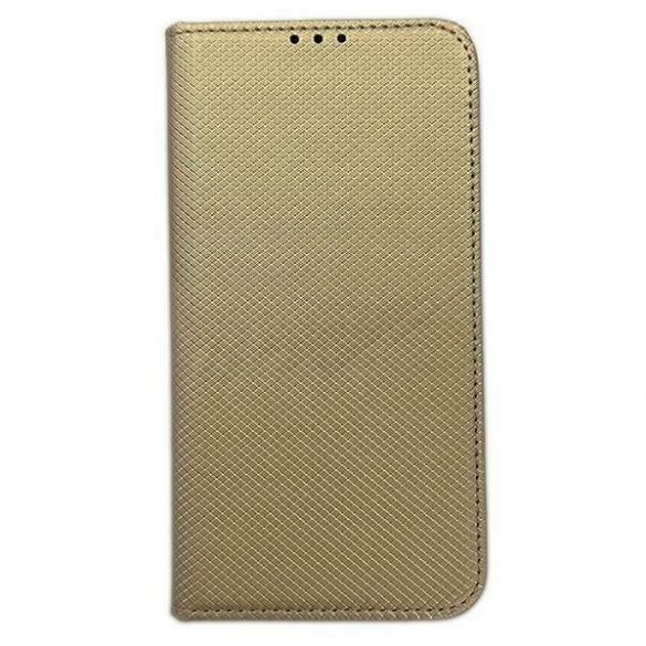 Cartea Etui Smart Magnet iPhone 15 Pro 6,1 zloty/aur"