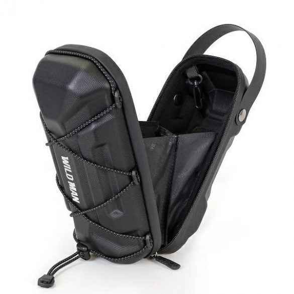 Husă/ suport scuter WILDMAN GD6X pannier cadru negru/negru