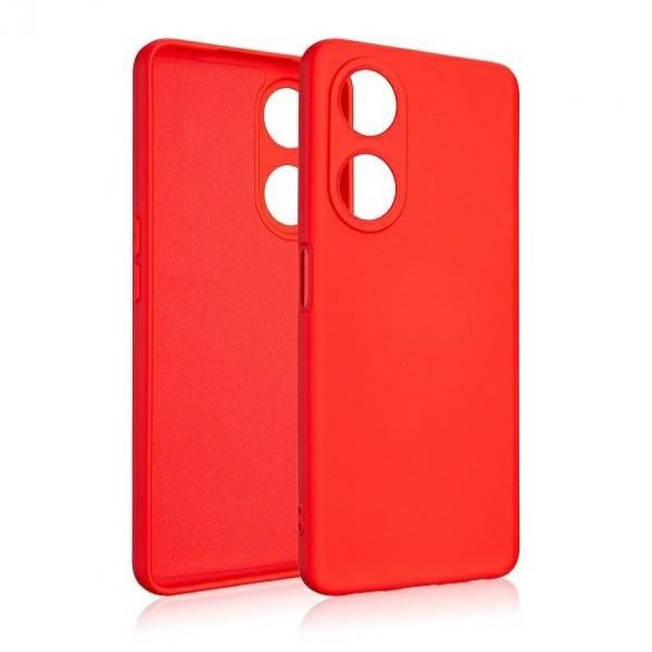 Beline Etui Silicon Oppo A98 czerwony/red