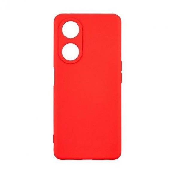 Beline Etui Silicon Oppo A98 czerwony/red