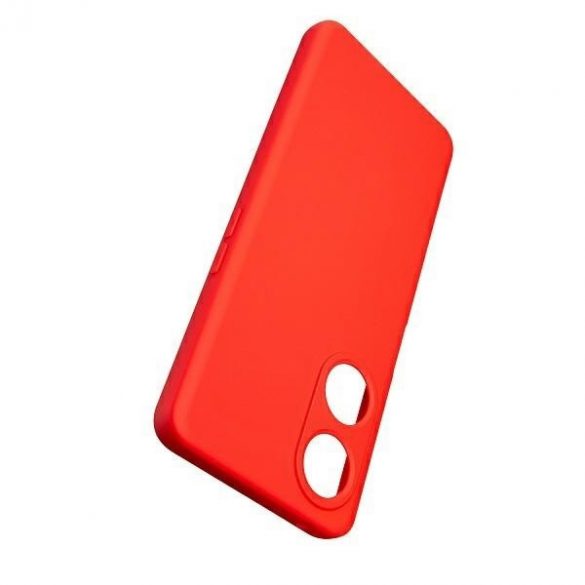 Beline Etui Silicon Oppo A98 czerwony/red