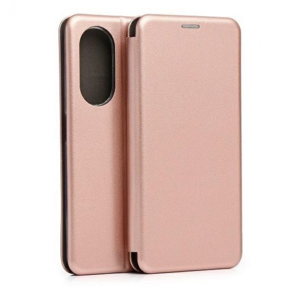 Beline Etui Book Magnetic Oppo A98 różowo złoty/rose gold