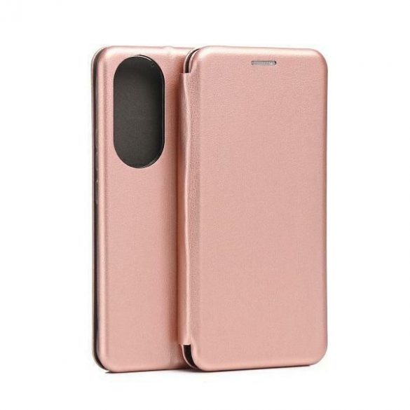 Beline Husă Husă tip carte Magnetic Honor 90 rose gold/rose gold