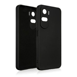 Beline Husă Silicone Honor 90 Lite negru / negru