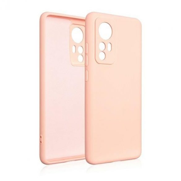 Beline Etui Silicon Xiaomi Redmi 12 różowo-złoty/rose gold