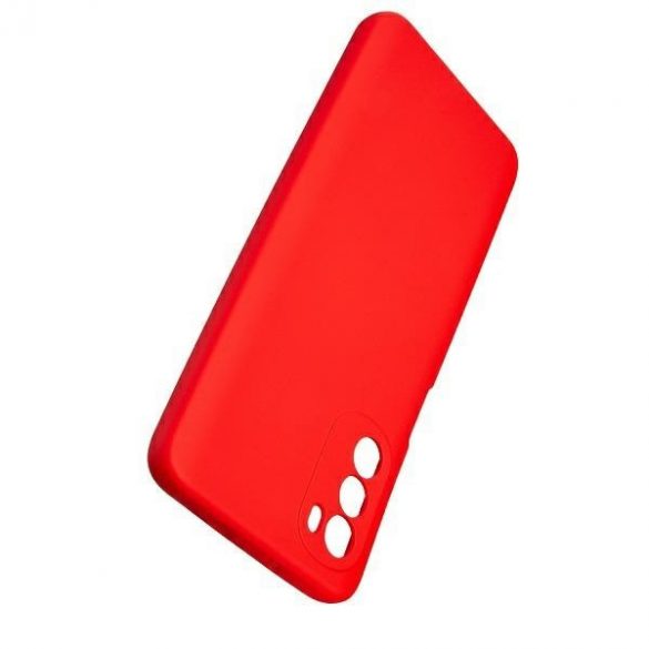 Beline Etui Silicon Motorola Moto G82 5G czerwony /red