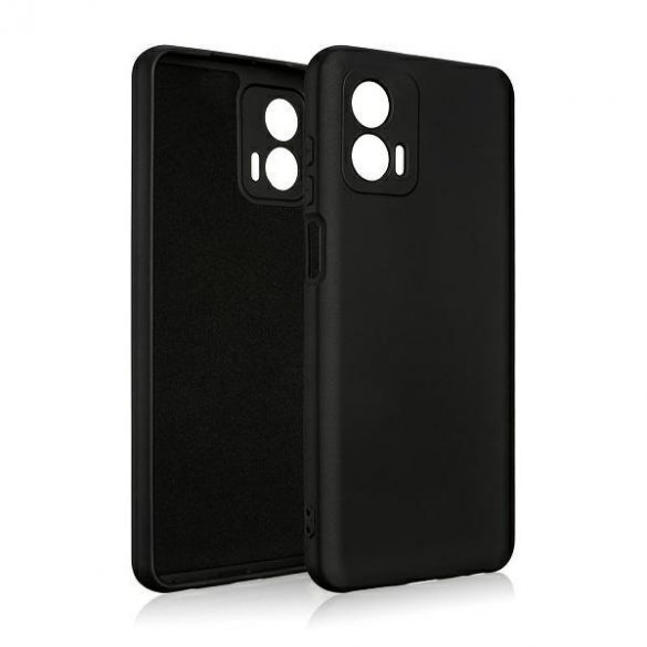 Beline Etui Silicon Motorola MOTO G73 czarny/black