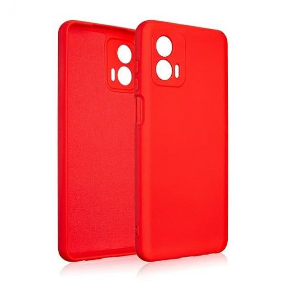 Beline Etui Silicon Motorola MOTO G73 czerwony/red