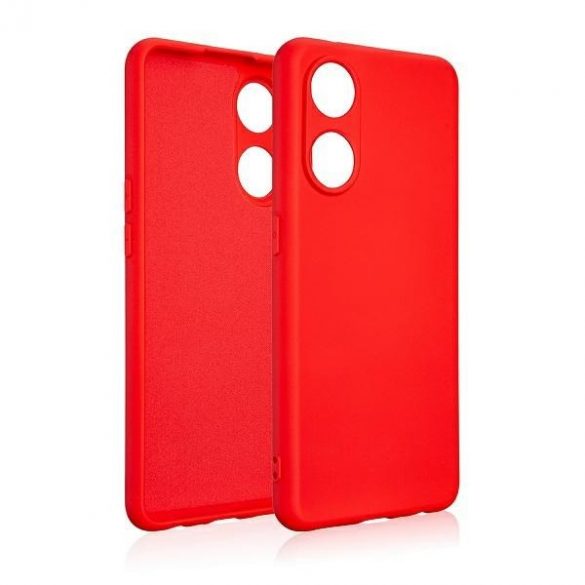 Beline Etui Silicon Oppo Reno 8T czerwony /red