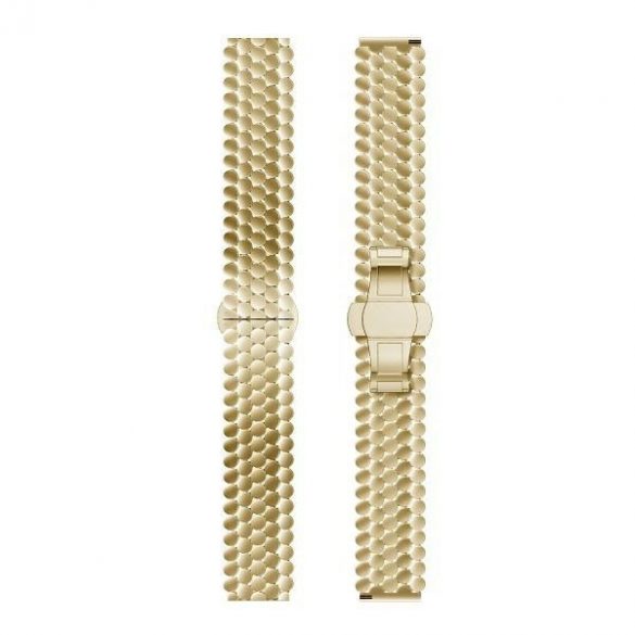 Beline curea Watch 20mm Metal Honeycomb gold /gold box