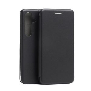 Beline Husă Husă tip carte Magnetic Samsung S24 S921 negru / negru