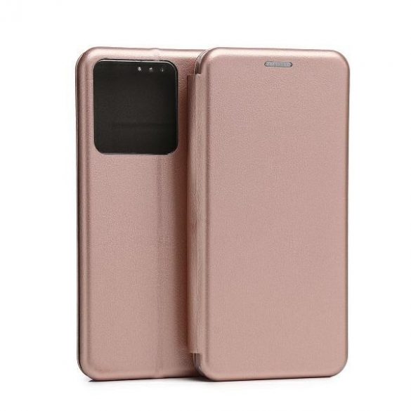 Beline Etui Book Magnetic Xiaomi Redmi Note 13 5G różowo-zloty/rose gold