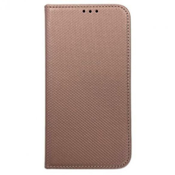 Husă Smart Magnet carte MOTO Edge E40 Neo 5G rozowo gold/rose gold