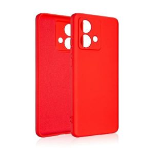 Beline Etui Silicon Motorola Moto Edge 40 Neo czerwone /red