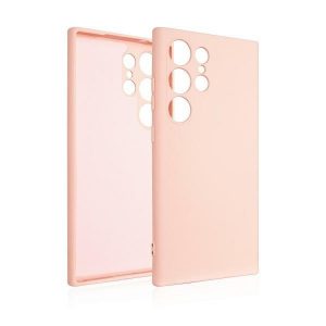 Beline Etui Silicon Samsung S24 Ultra S928 różowo-złoty/rose gold