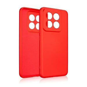 Beline Etui Silicon Xiaomi 14 Pro czerwony/red