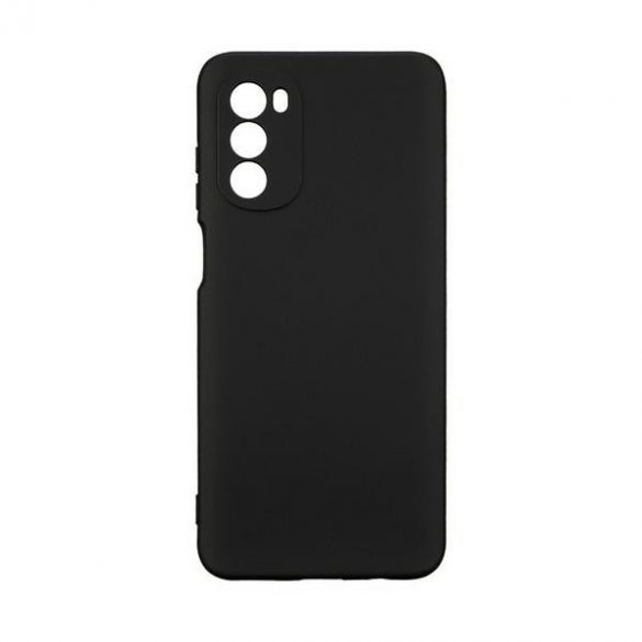 Beline Etui Silicone Motorola MOTO G52 czarny/negru