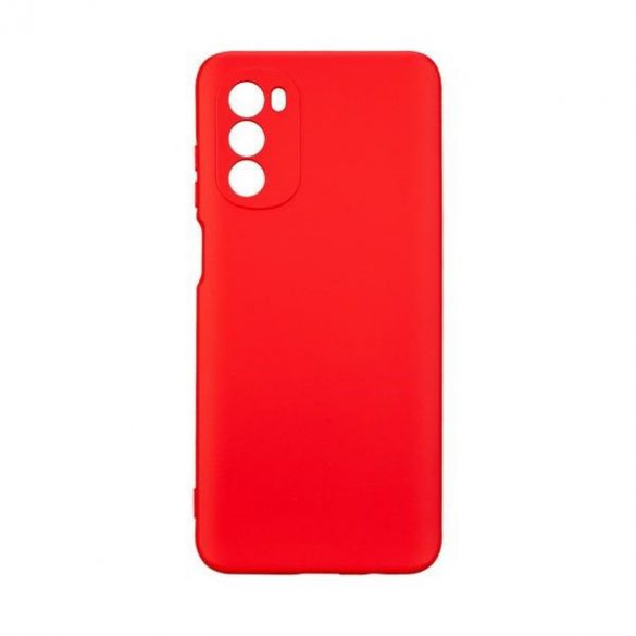 Beline Etui Silicon Motorola MOTO G52 czerwony/red