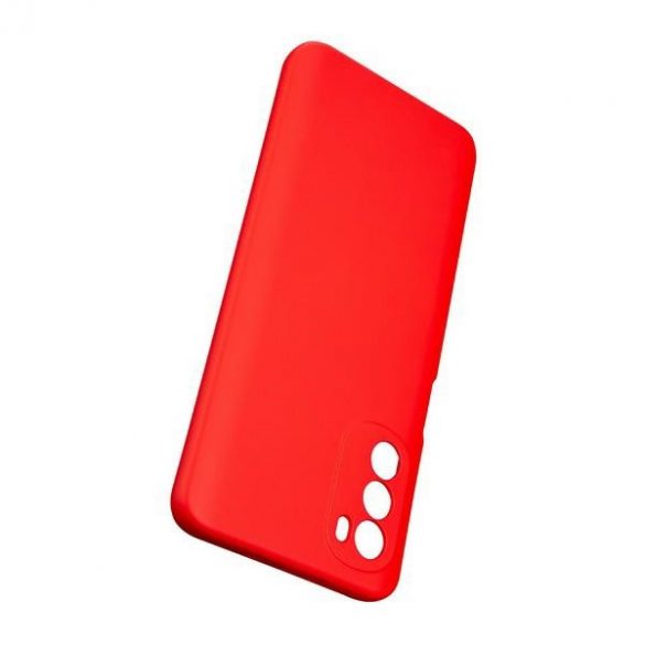 Beline Etui Silicon Motorola MOTO G52 czerwony/red