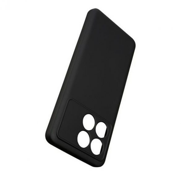 Beline Etui Silicon Poco X6 Pro czarny/negru