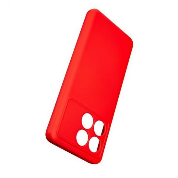 Beline Etui Silicon Poco X6 Pro czerwony/red