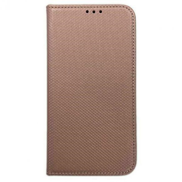 Carcasă de carte magnetică inteligentă Xiaomi Poco X6 Pro - aur roz