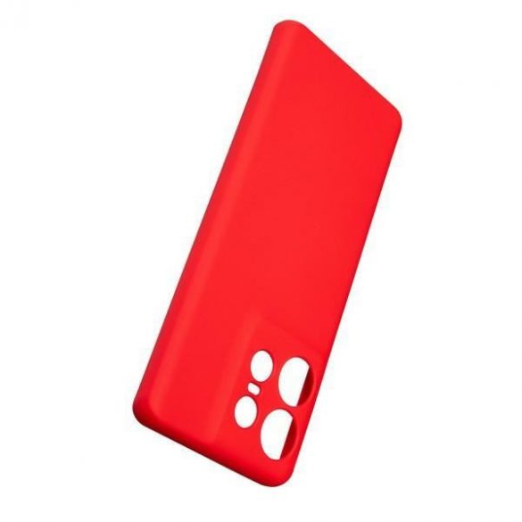 Beline Etui Silicon Motorola Edge 50 Pro czerwony/red