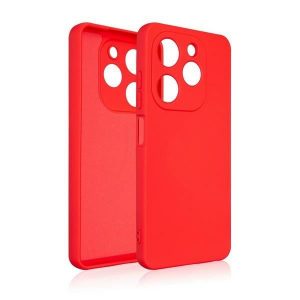 Beline Etui Silicon TECNO Spark Go 2024 czerwony/red