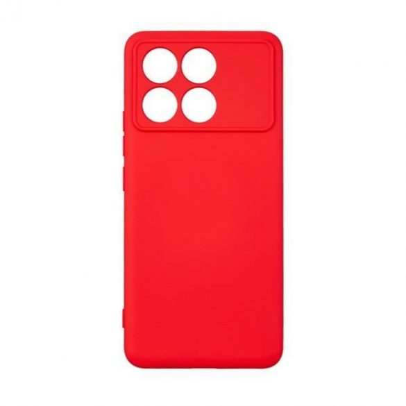 Beline Etui Silicon Xiaomi Poco F6 Pro czerwony/red